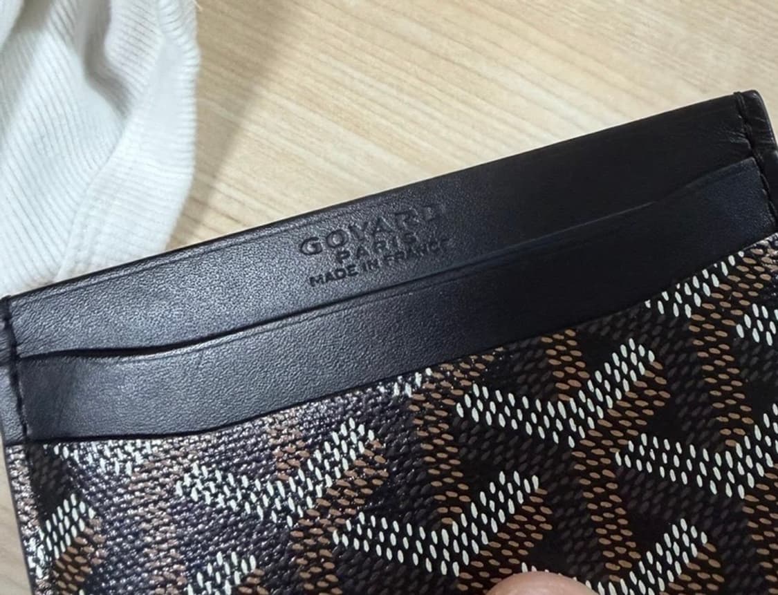 고야드 생쉴피스 카드 홀더 블랙 상품이미지2