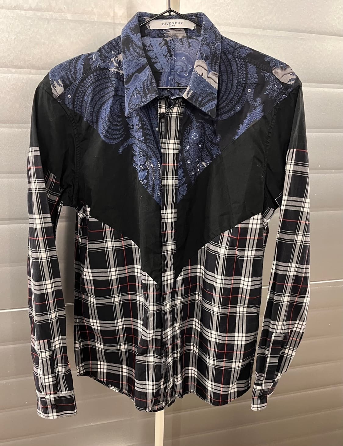 Givenchy 15SS 정품 웨스턴 버튼 다운 셔츠 상품이미지2