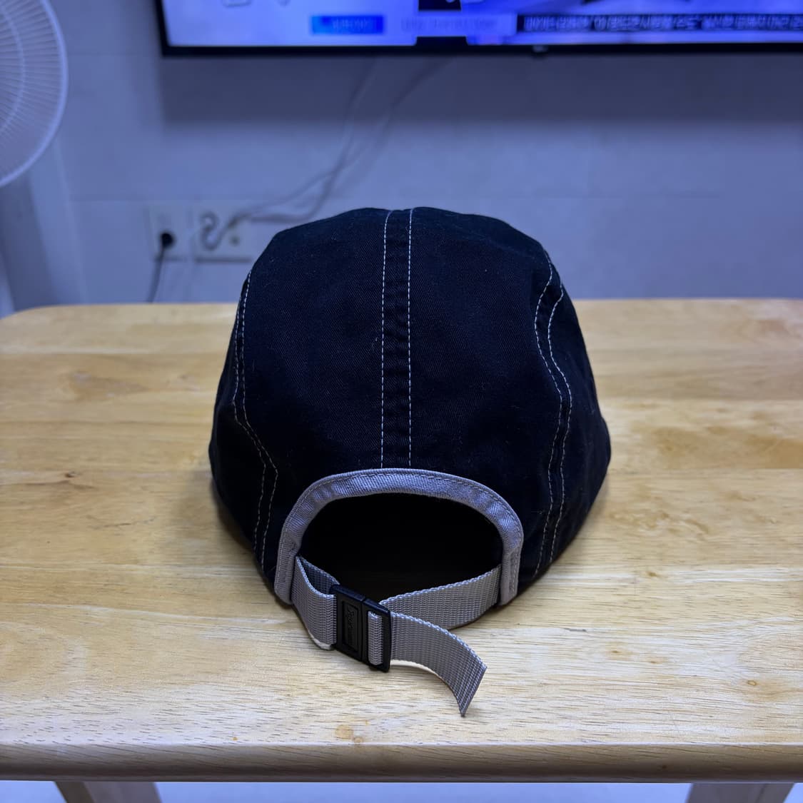 슈프림 투톤 트윌 캠프캡 블랙 22SS 상품이미지3