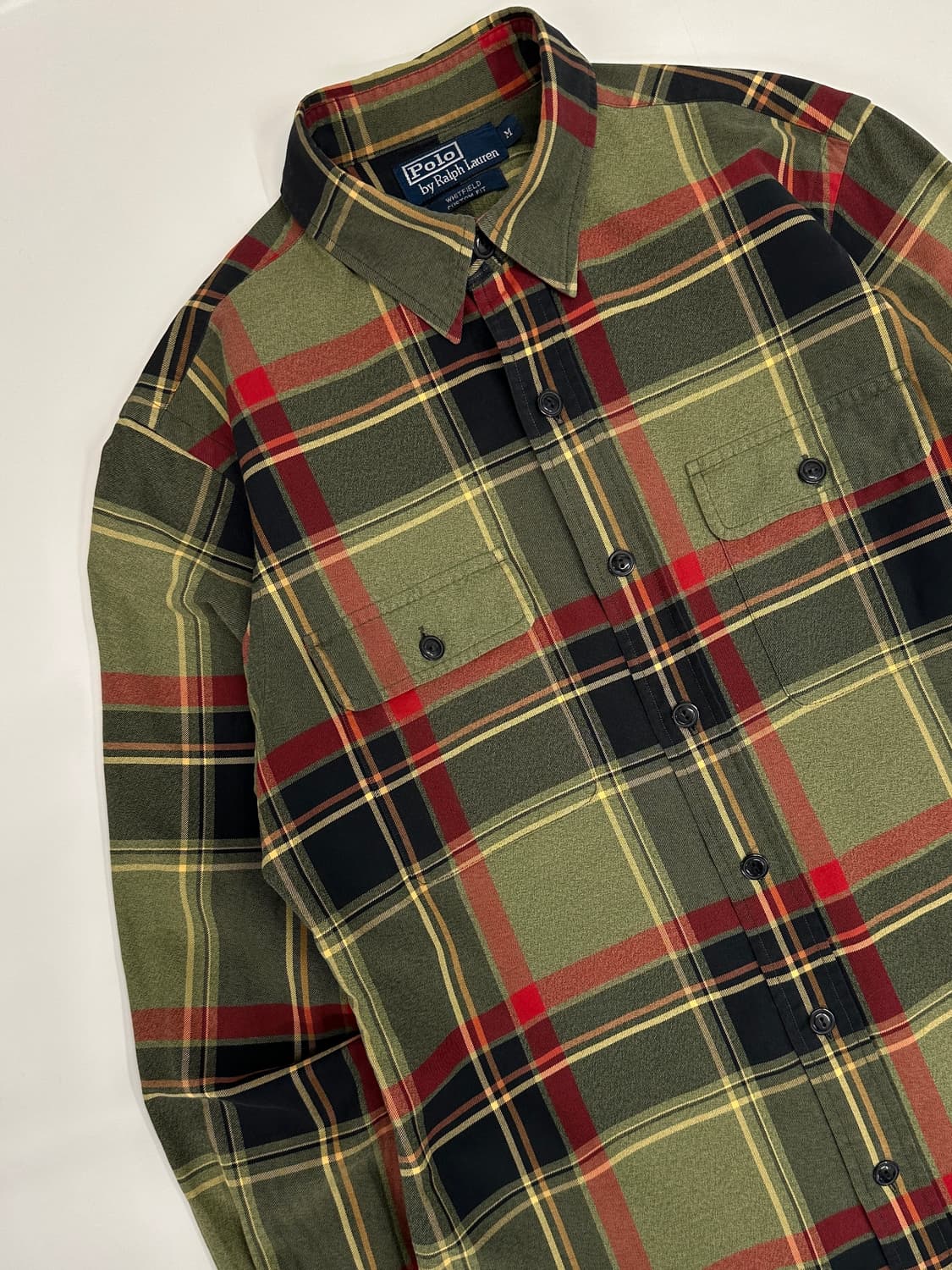 폴로랄프로렌 엘보우 패치 체크 셔츠  상품이미지2