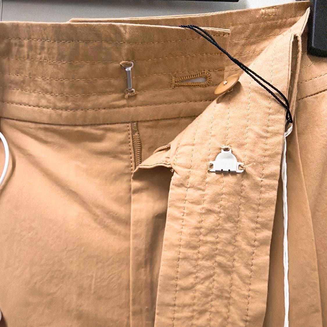 (정품/새상품) 리토 스트럭쳐 여성 카멜 코튼 스트레이트 팬츠 상품이미지2