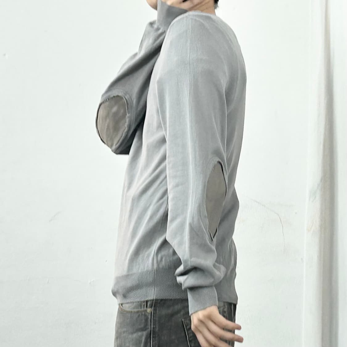 메종 마르지엘라 엘보 패치 니트 상품이미지3