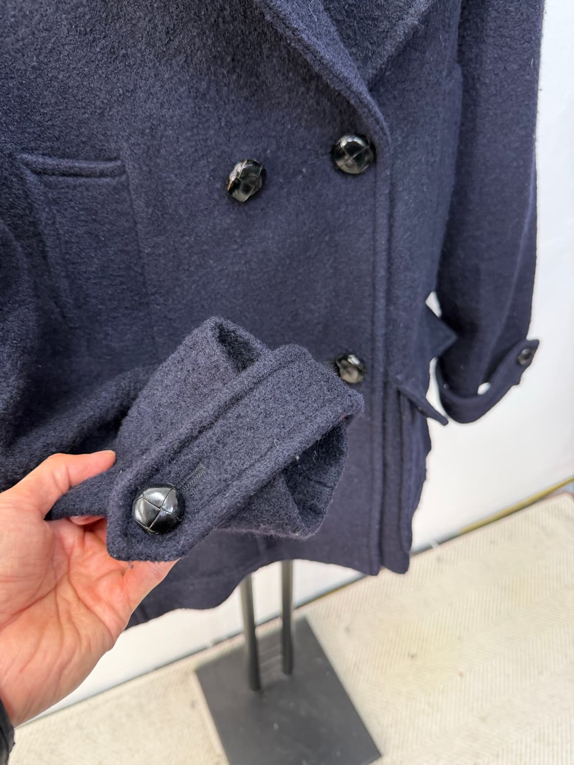 매장판정품) 이자벨마랑 네이비 피코트 38 상품이미지4