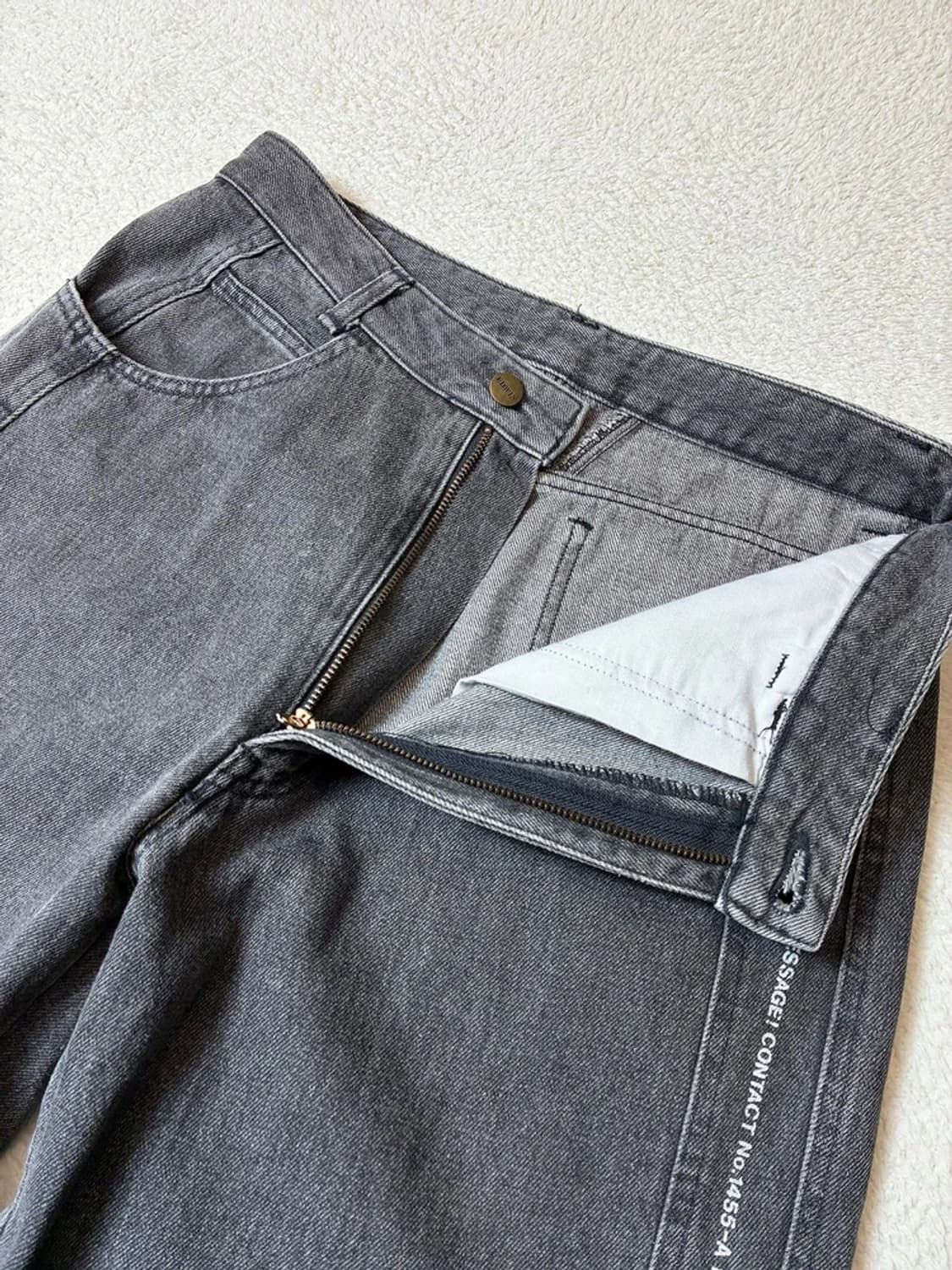 에드윈 EDWIN 재팬 80's 레터링 데님 팬츠 PN7912 상품이미지3