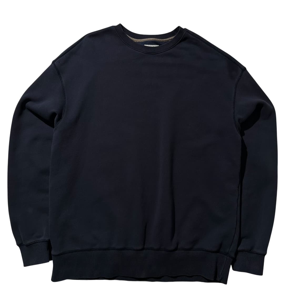 러프사이드 엘보 패치 맨투맨 네이비 상품이미지1