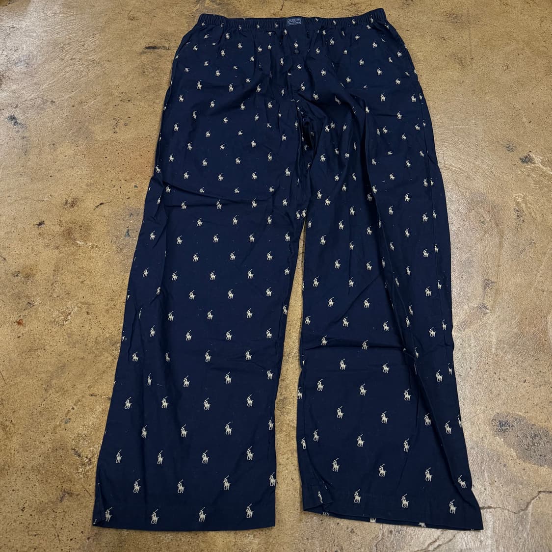 [정품/L] 폴로 랄프로렌 네이비 포니 패턴 잠옷 바지 b18 상품이미지2