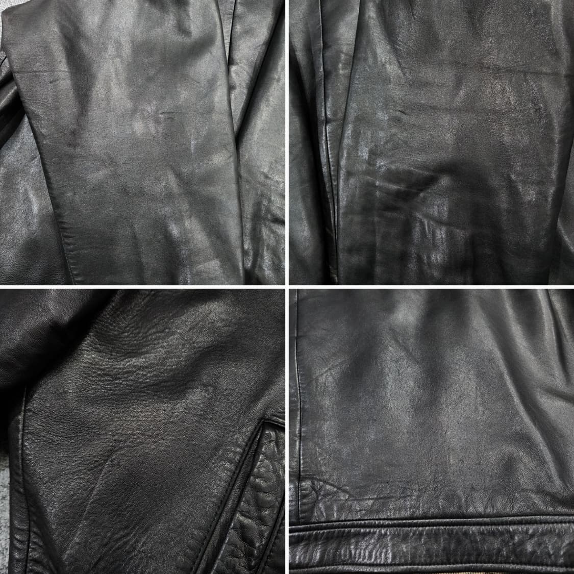 폴로 랄로렌 맥스웰 가죽 집업 자켓 레더자켓 XXL 상품이미지8