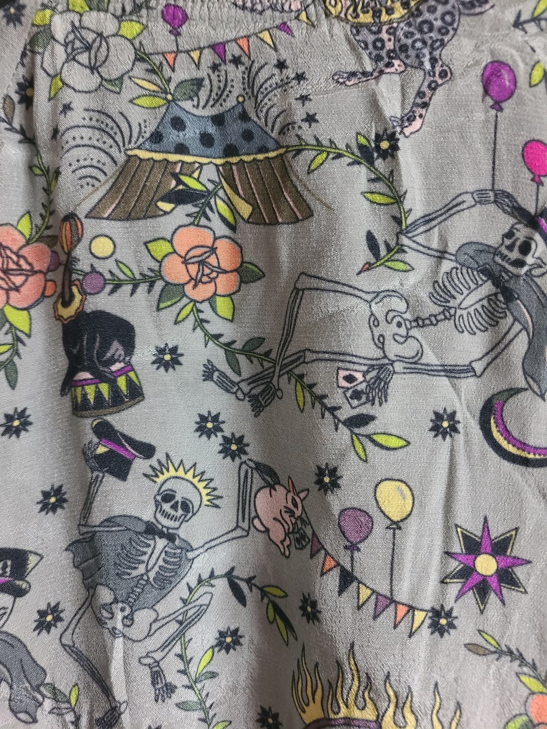 패턴 봄버 자켓 양면 상품이미지4