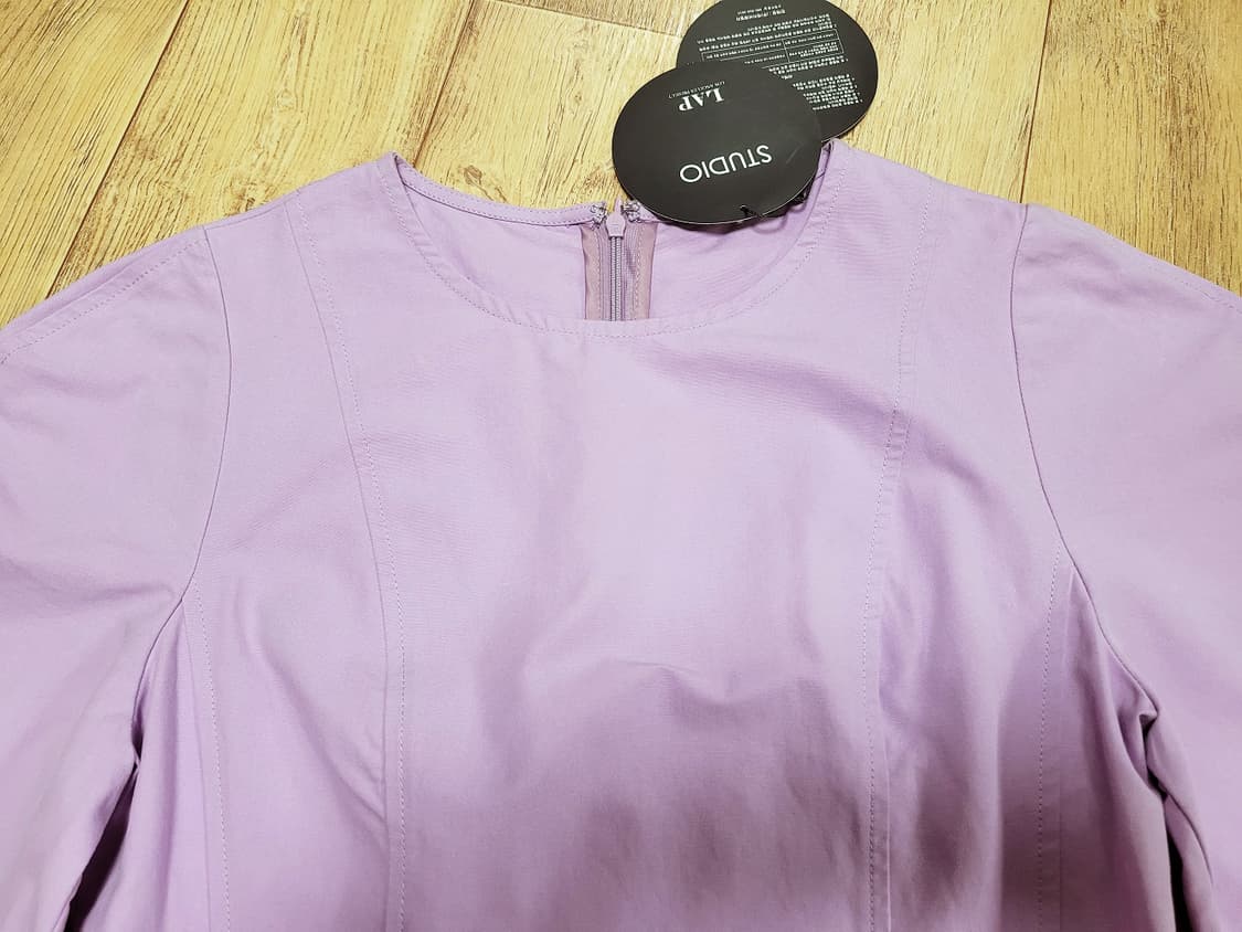 랩(LAP) 퍼프소매 원피스 55 새상품 상품이미지3