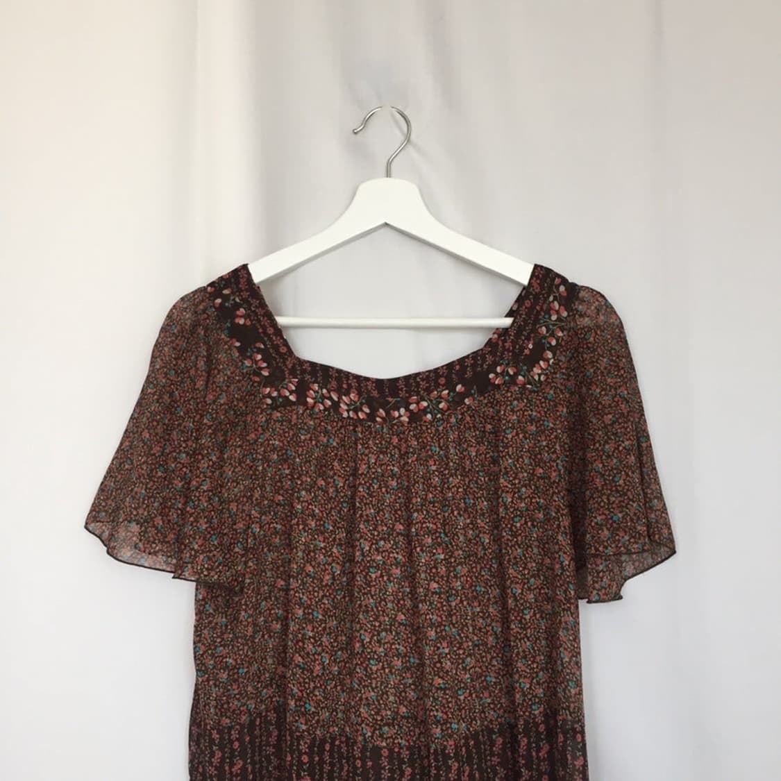 678. chiffon full warm flowers dress 상품이미지2