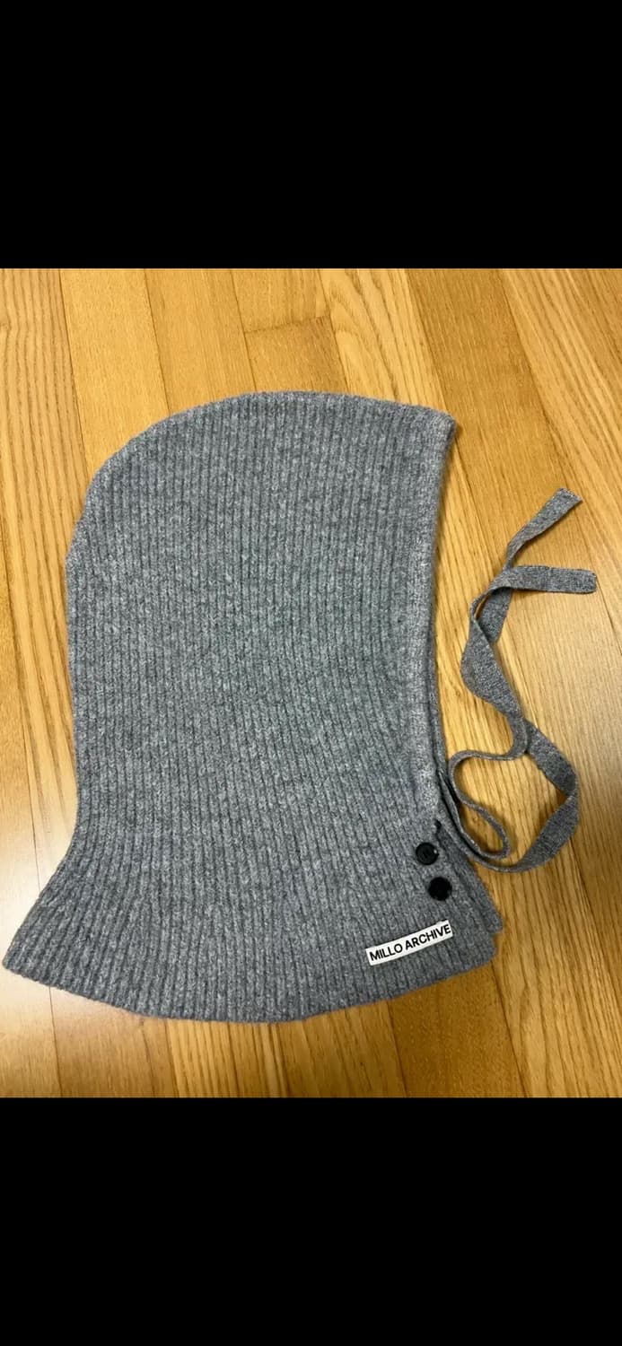 밀로 아카이브 어반던트 바라클라바 [멜란지 그레이] 상품이미지3