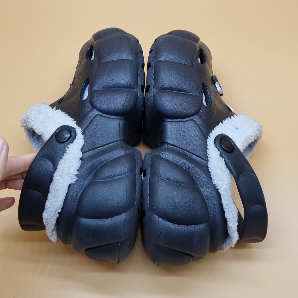 기높이 방안털 샌들245 굽5  상품이미지5