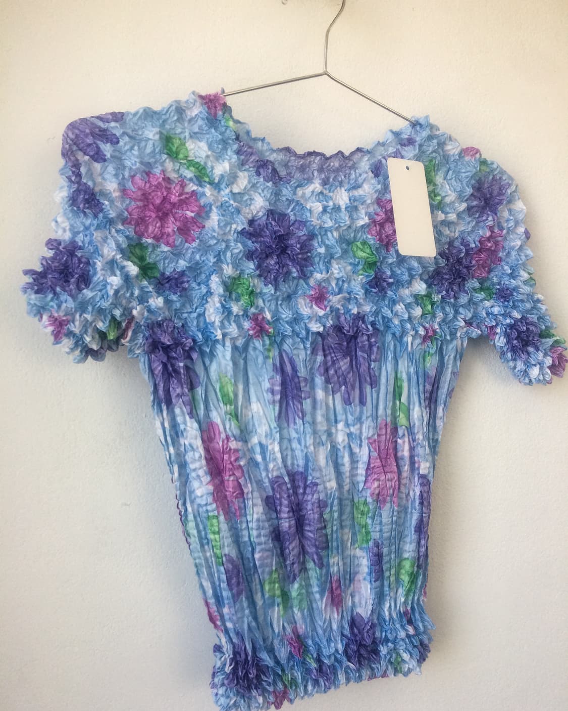 Pleats popcorn top 상품이미지3