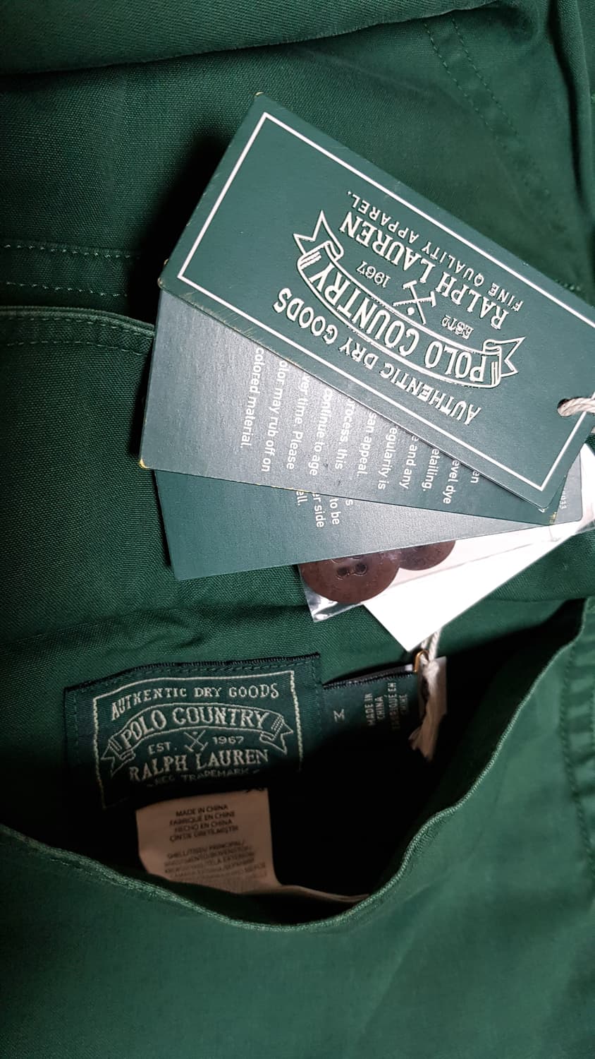 [새상품/M] 폴로 컨트리 리버시블 캔버스 유틸리티 자켓 팝니다. 상품이미지6