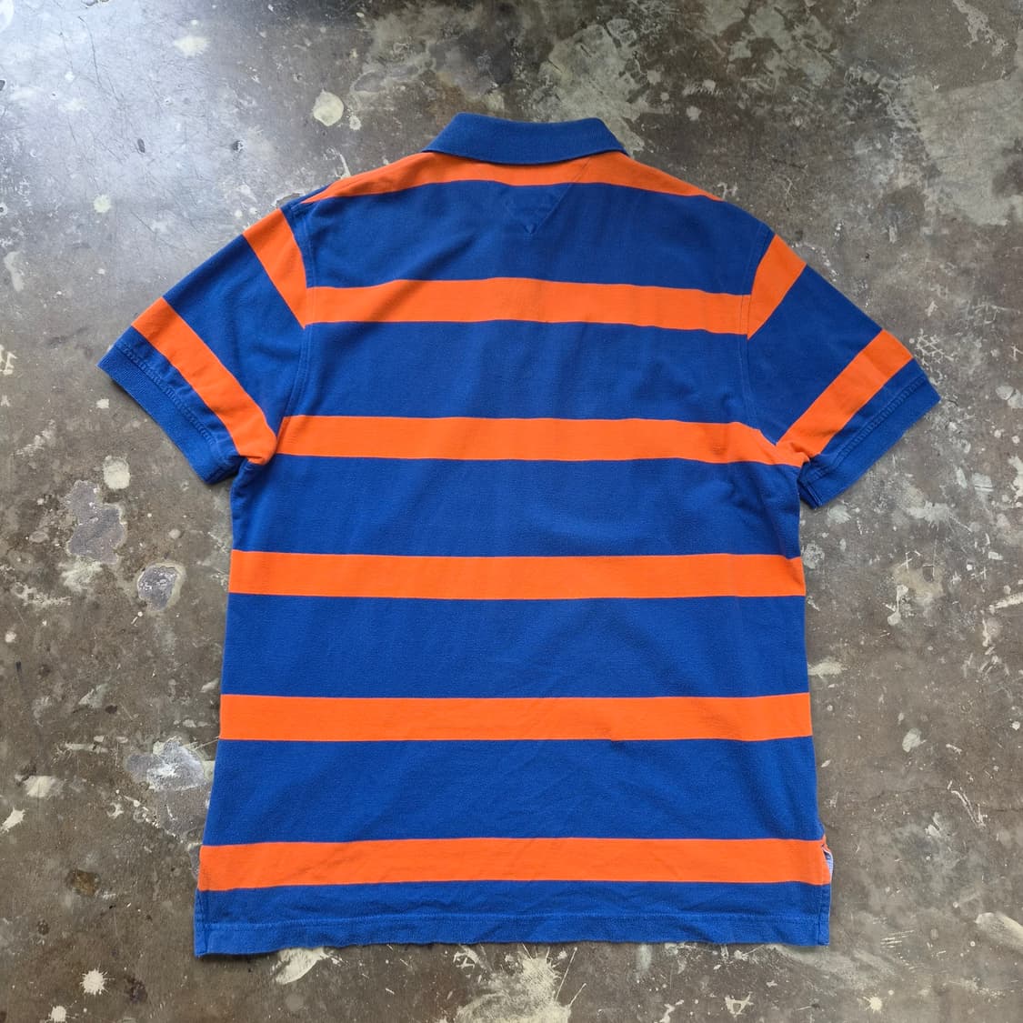 M) 타미힐피거 스트라이프 반팔 카라티 카라티셔츠 상품이미지4