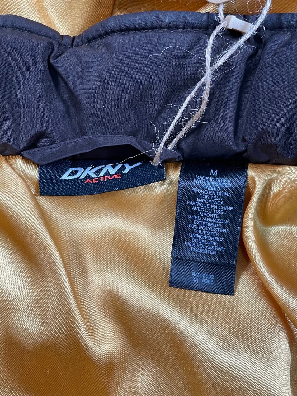 DKNY Y2k 크롭 패딩 상품이미지6