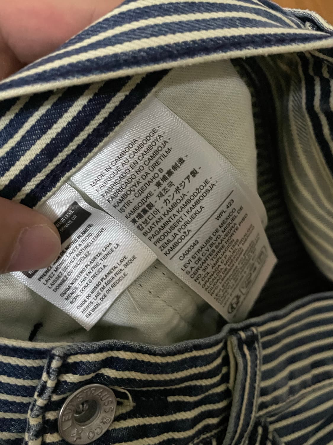 리바이스 568루즈스트레이트 카펜터 팬츠(34size) 상품이미지6