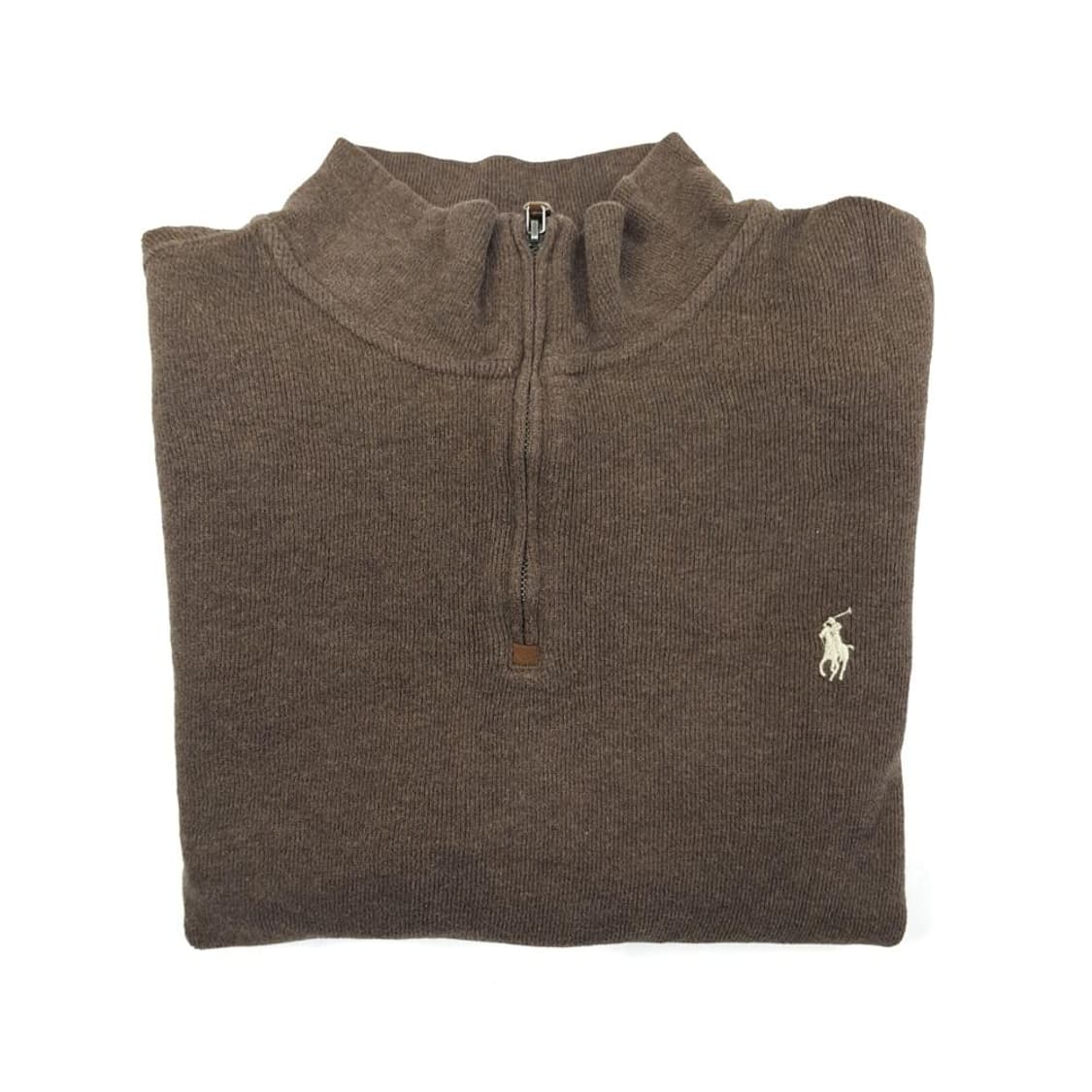 XL 폴로 브라운 하프집업 긴팔 니트 knit (CT974) 상품이미지7