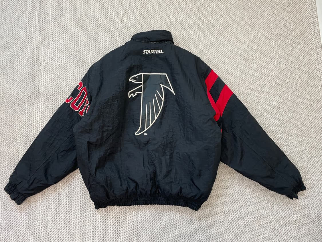 스타터 x NFL 애틀랜타 팔콘스 나일론 자켓  상품이미지6