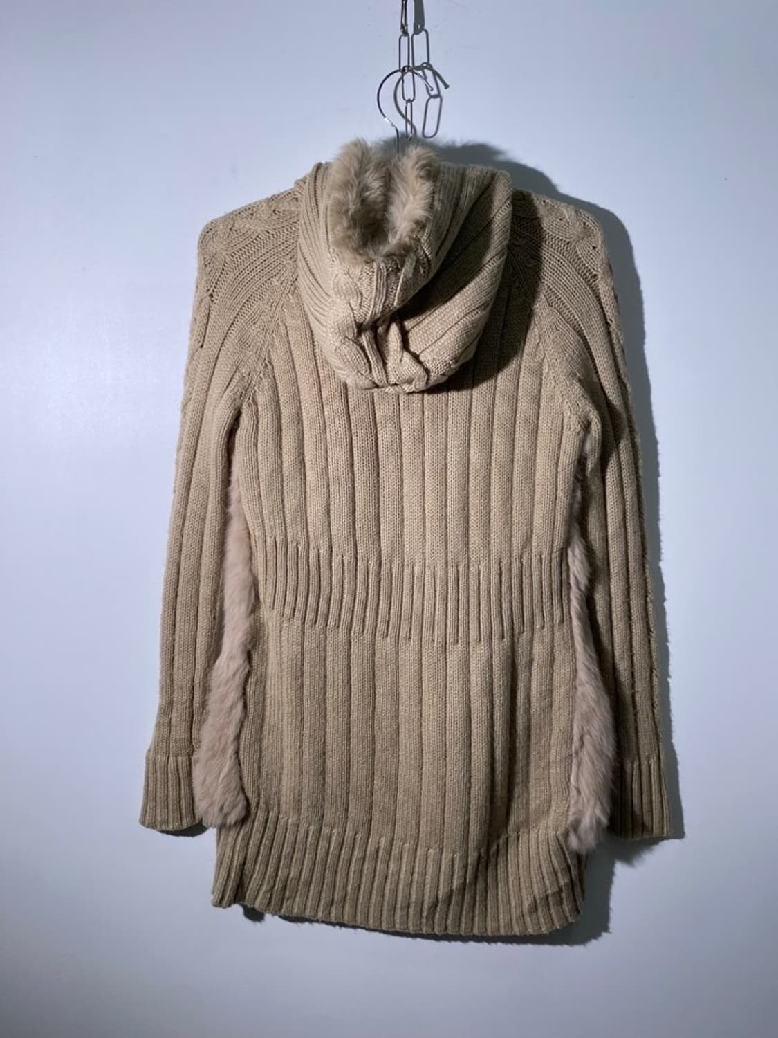 vingtrois 후드 롱 가디건 상품이미지2