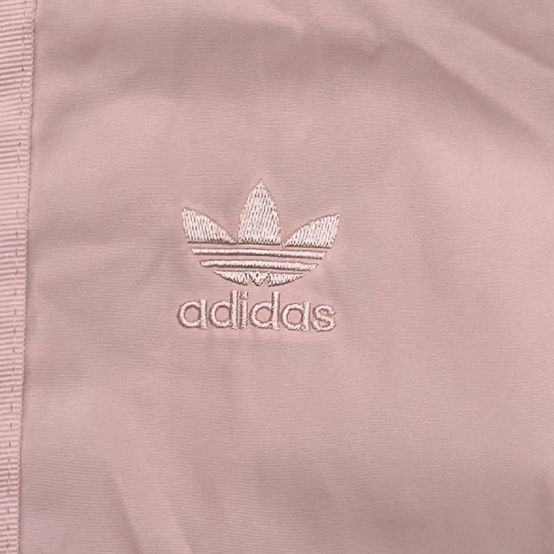 아디다스 우먼즈 양면 쉐르파 롱플리스 후리스 자켓 핑크 OS 상품이미지5