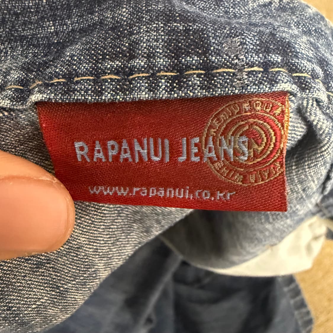 라파누이 Y2K 데님 카고 포켓 팬츠 상품이미지3