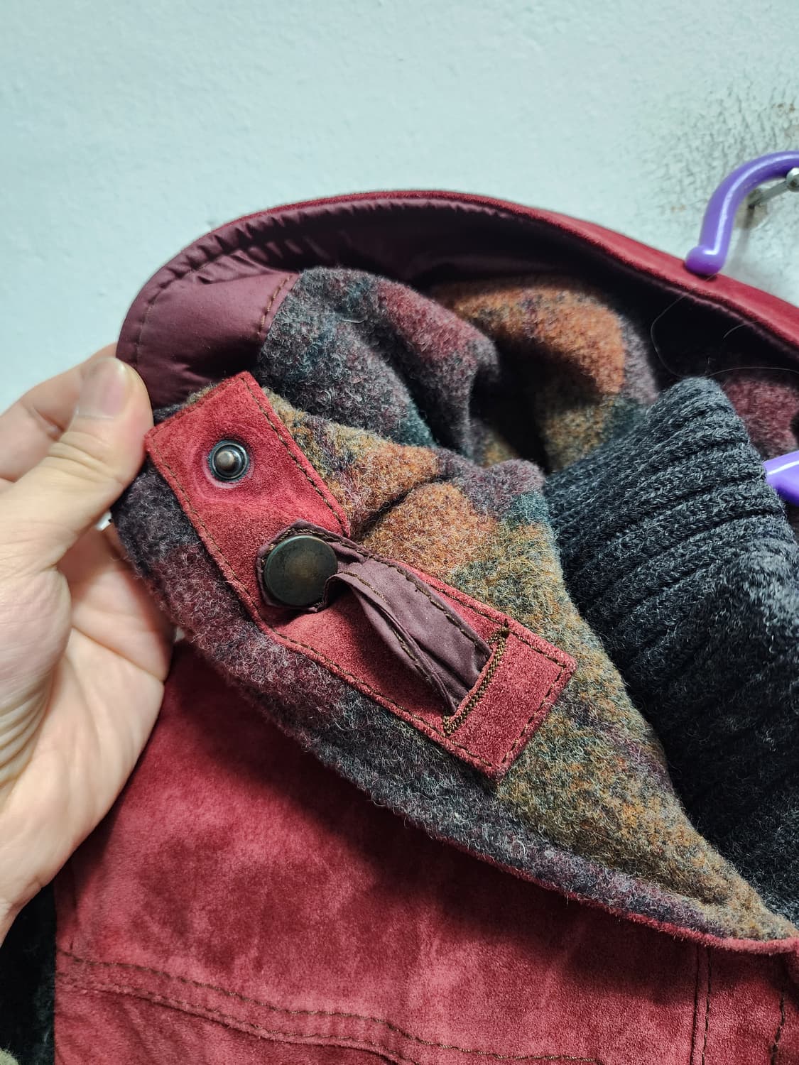 막스마라 Y2K 스포츠막스 송아지가죽배색 크롭자켓 상품이미지3