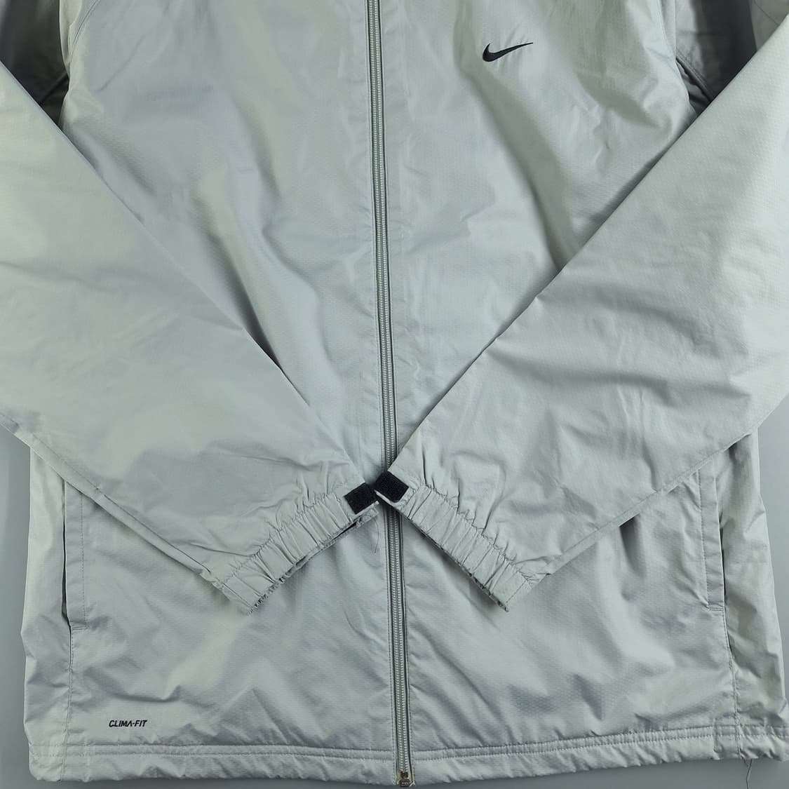 나이키 00s 그레이 스우시 로고 올드스쿨 클리마핏 레글런 바람막이 L 상품이미지6