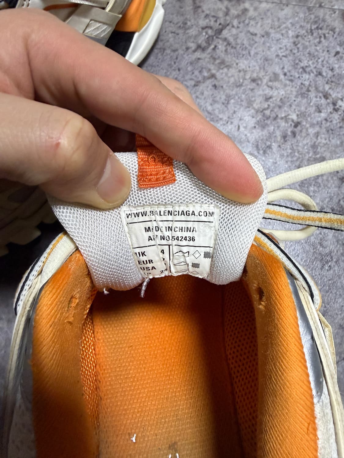 발렌시아가 트랙슈즈 37 상품이미지5