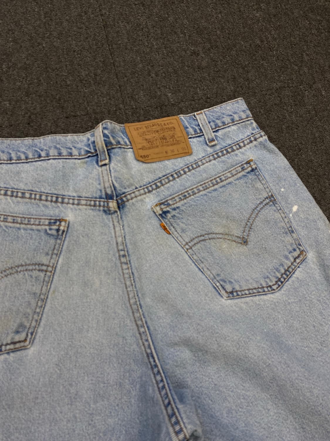 90s Levis 리바이스 550 오렌지탭 데님 쇼츠 상품이미지7