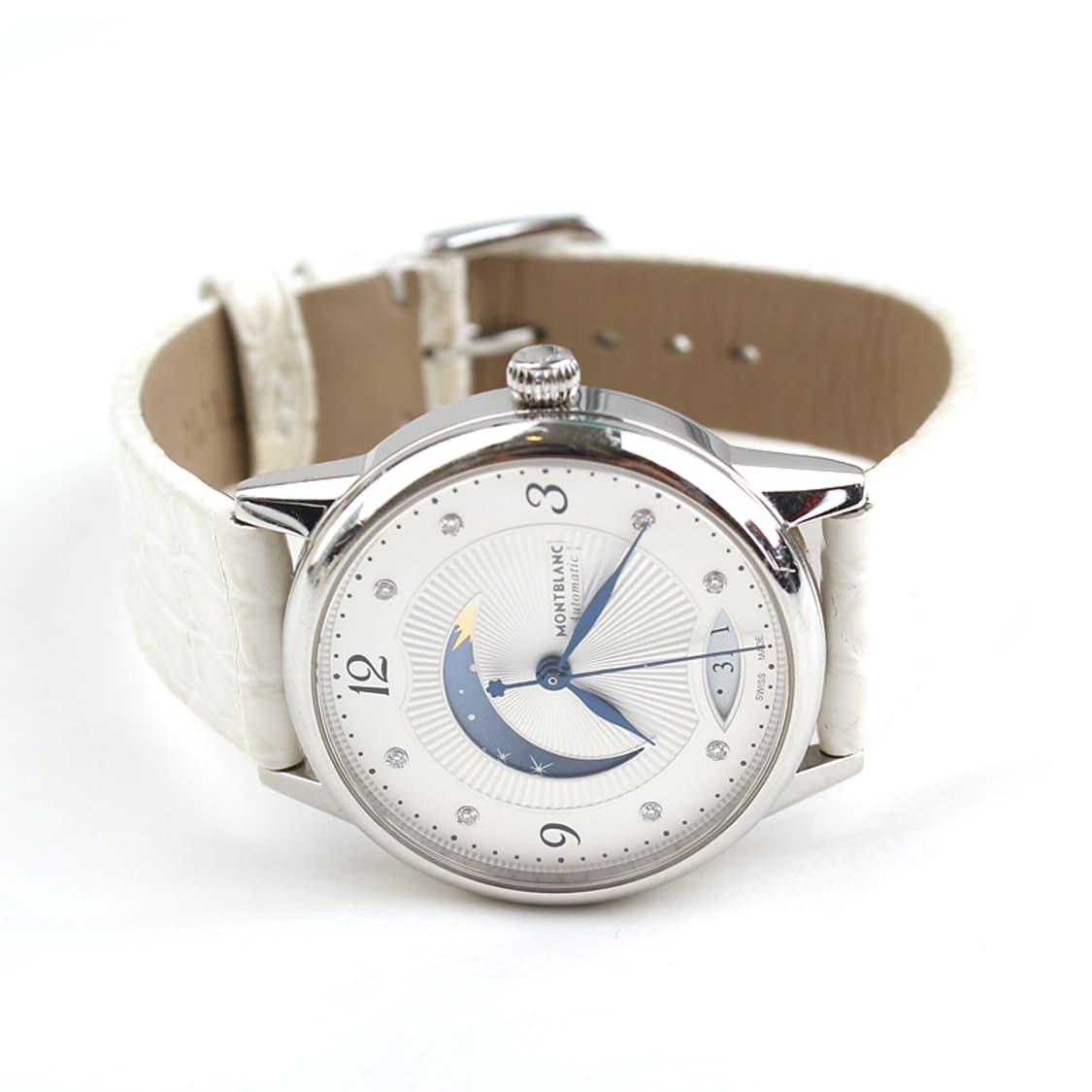 몽블랑 보헴 데이&나잇 8P다이아 와니밴드 시계(34mm) 상품이미지2