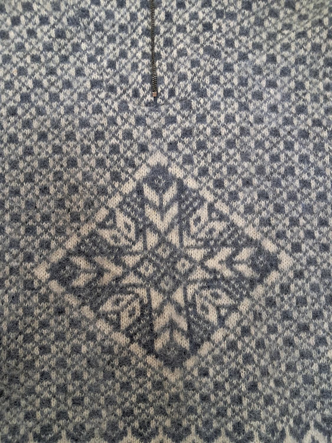 아이슬란드 노르딕 패턴 울집업 니트 스웨터 상품이미지2