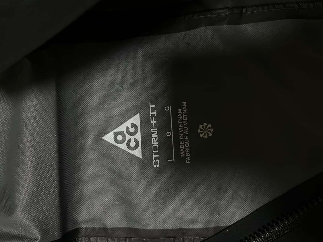 나이키 ACG 스톰핏 ADV 케스케이드 레인 풀 집 자켓 블랙 - 아시아 상품이미지3