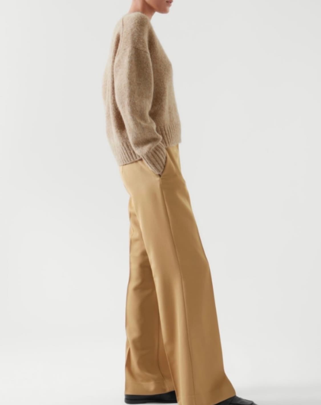 코스 COS 브이넥 가디건 베이지 S 상품이미지2