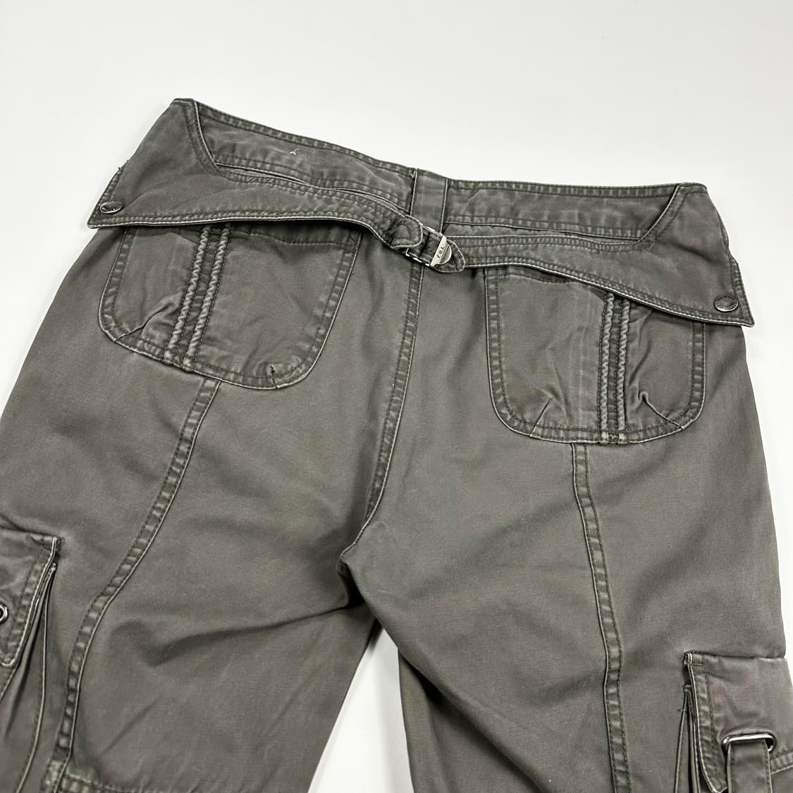 VTG 빈티지 스트레이트 카키 카고팬츠 (30인치 여성추천) 상품이미지5