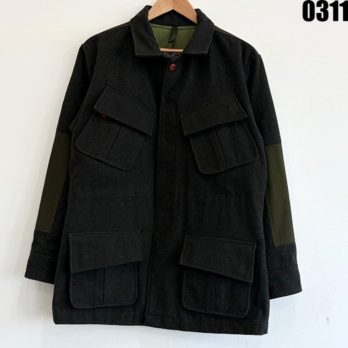 일본 캐주얼 챕스 헤비 아웃도어 밀리터리 자켓 L 0311 상품이미지1