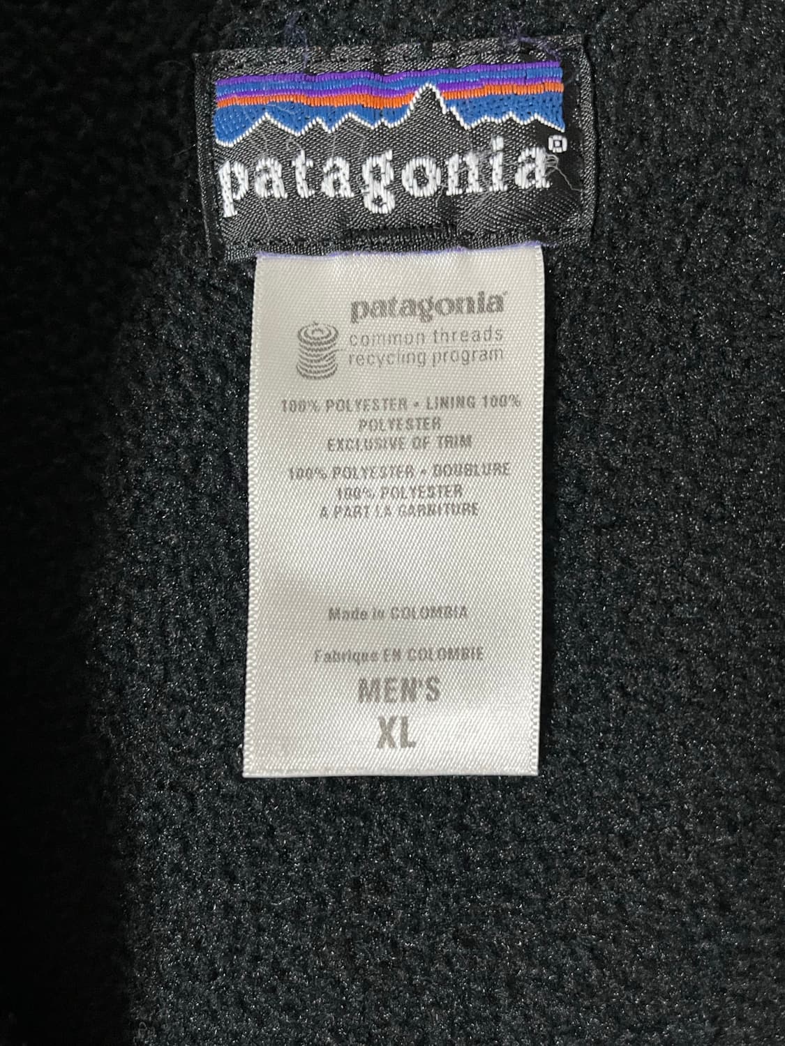 파타고니아 신칠라 봄버 자켓 블랙 XL 상품이미지2