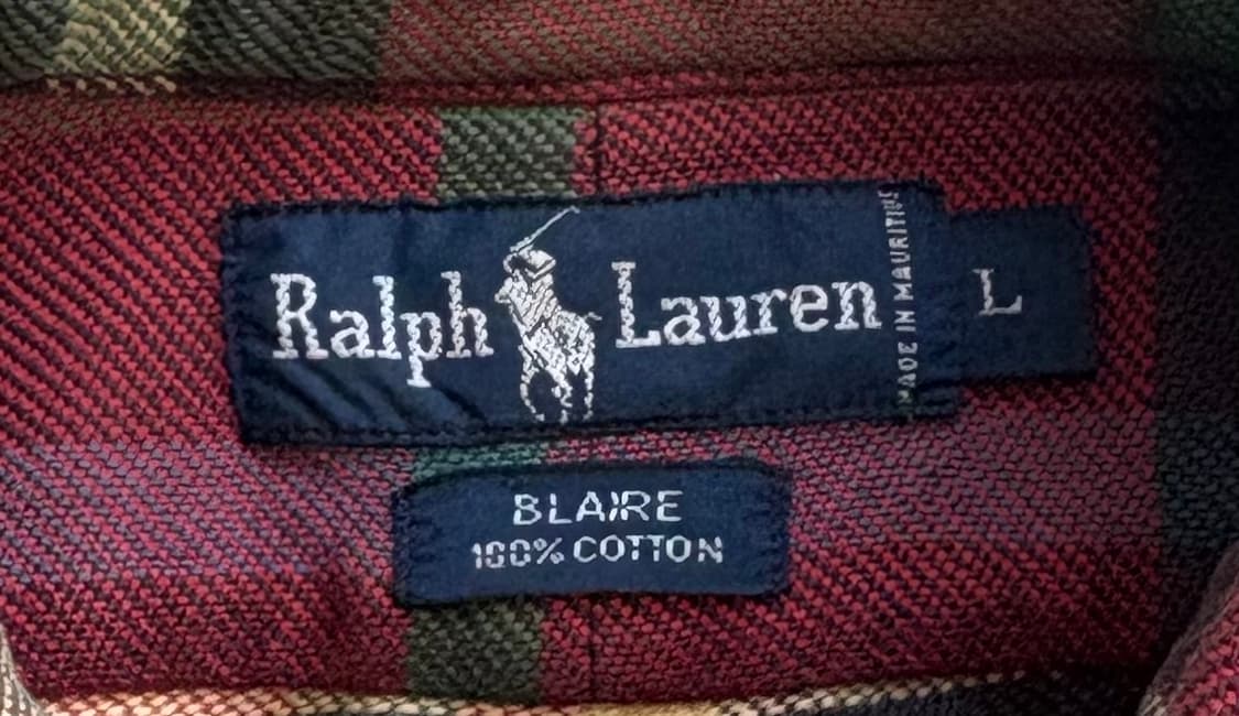 Polo 폴로랄프로렌 타탄 체크 셔츠 상품이미지5