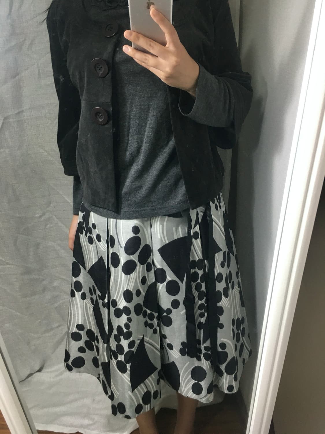 Vintage pattern skirt 상품이미지2