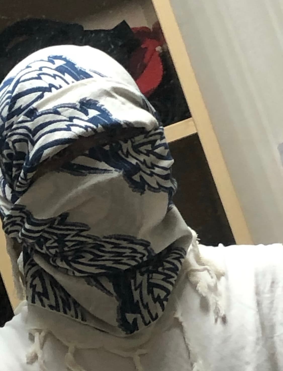 언더커버 02 HAZE 웨이브 스카프 상품이미지7