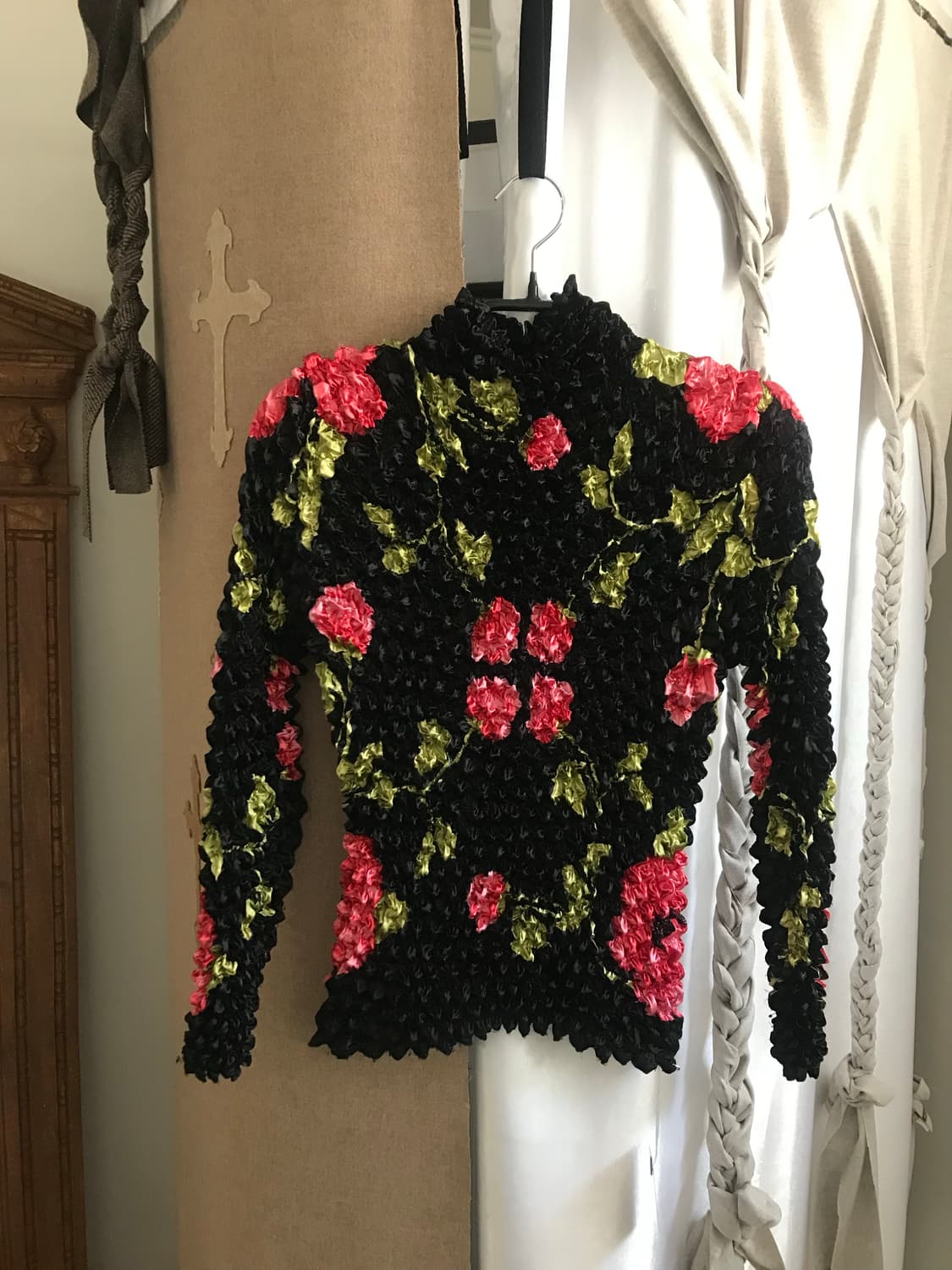 vintage pattern popcorn top 상품이미지6