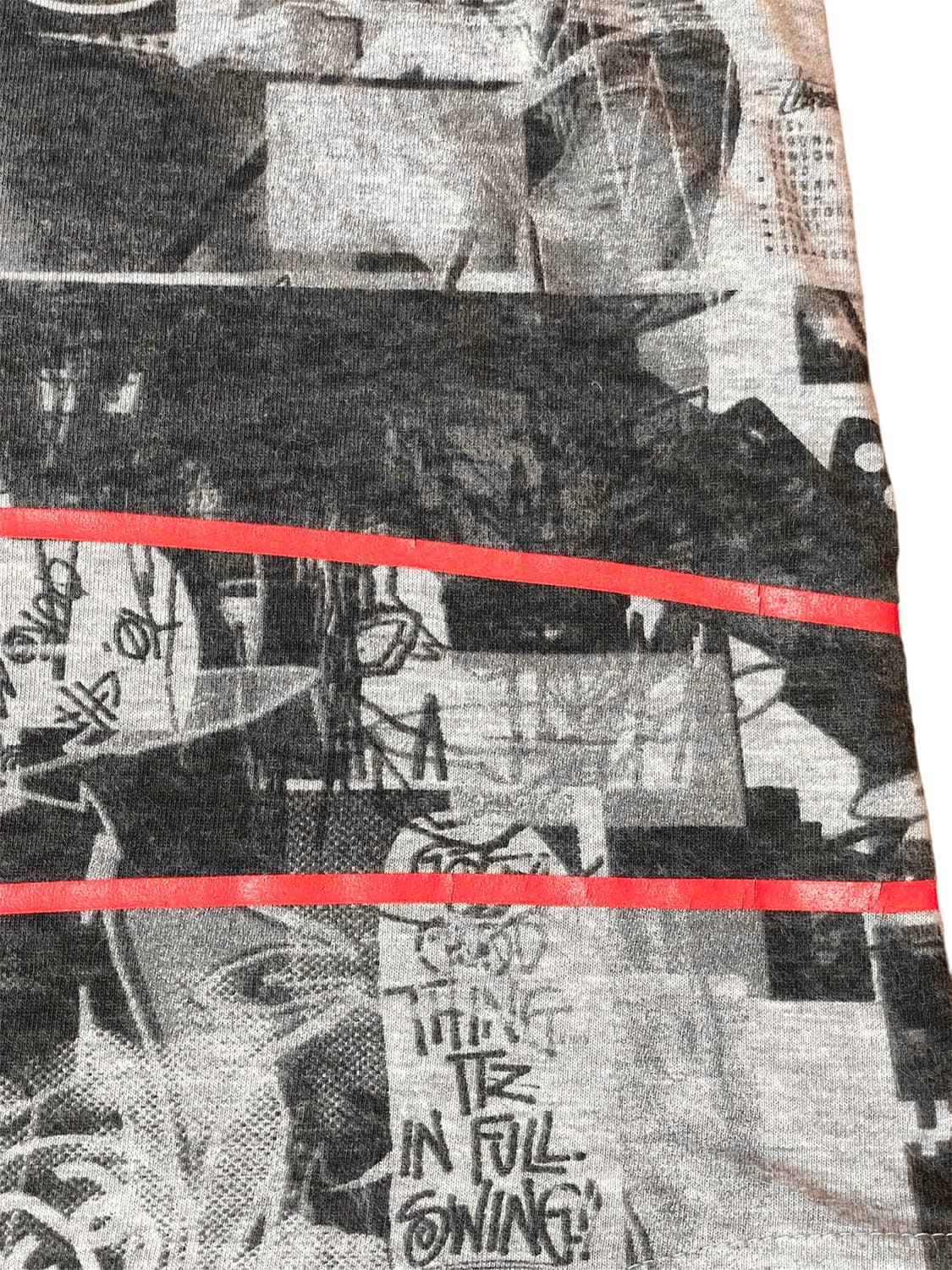 Stussy x futura 콜라보 리버시블 반팔티 상품이미지3