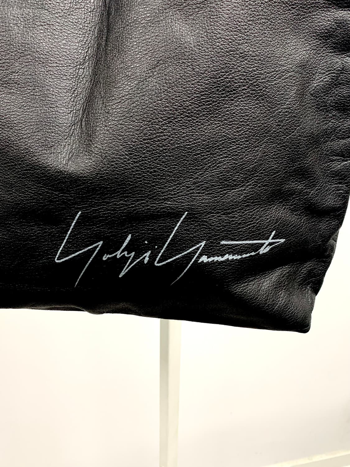 [04aw]요지야마모토 로고 토트백 상품이미지2