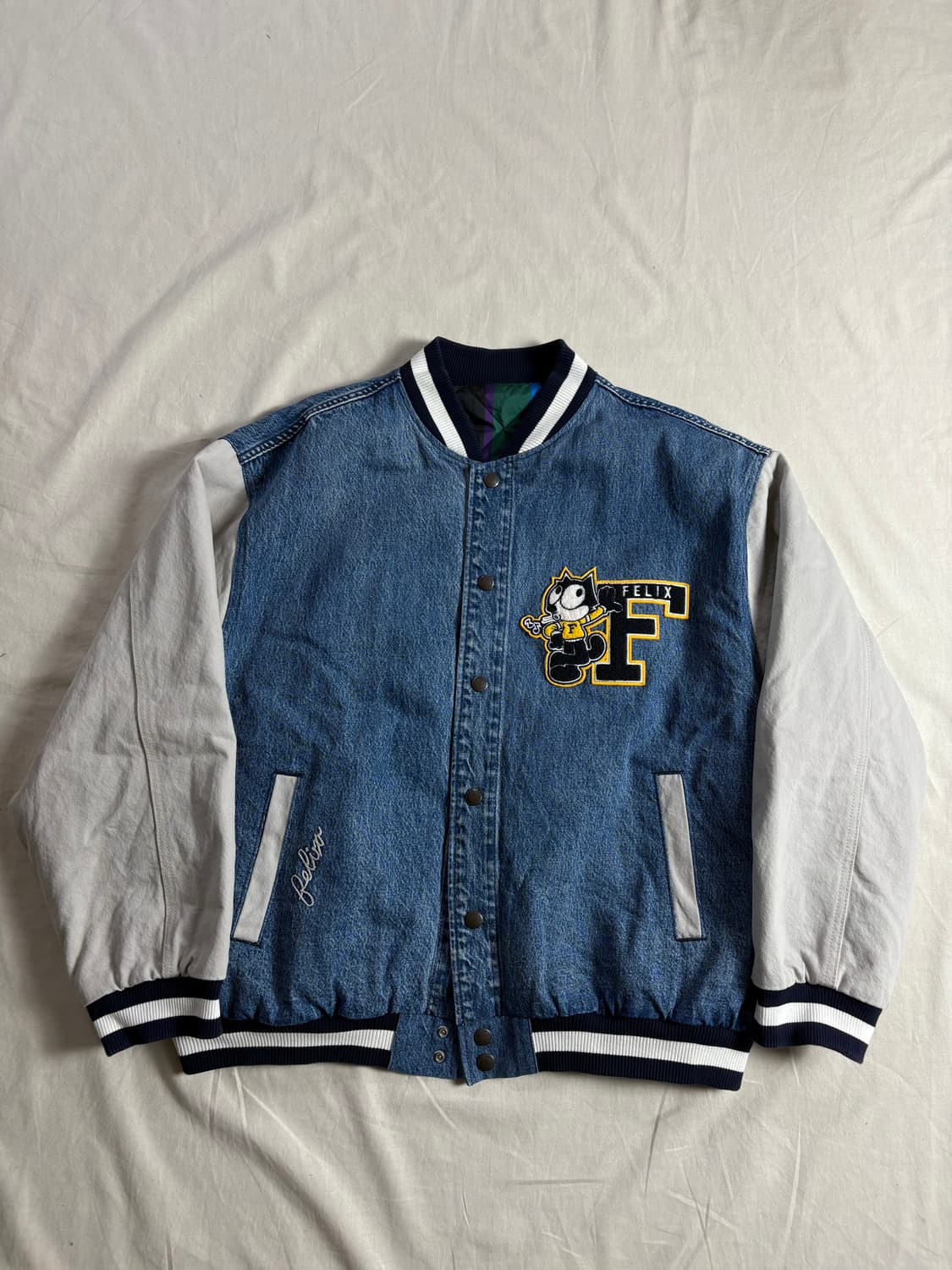 Levis x Felix 리바이스 펠릭스 더 캣 리버시블 자켓 L 상품이미지1
