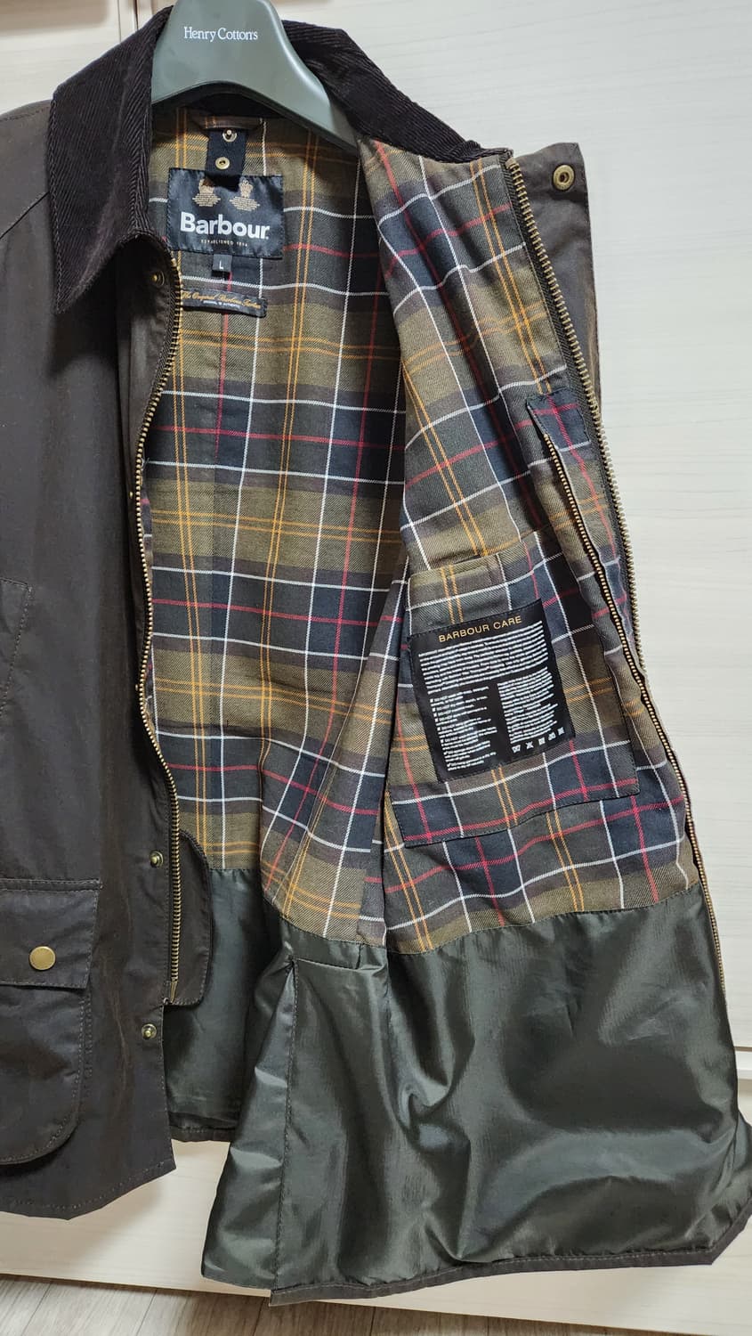 바버(Barbour) 애쉬비 올리브(L, 105) 상품이미지5