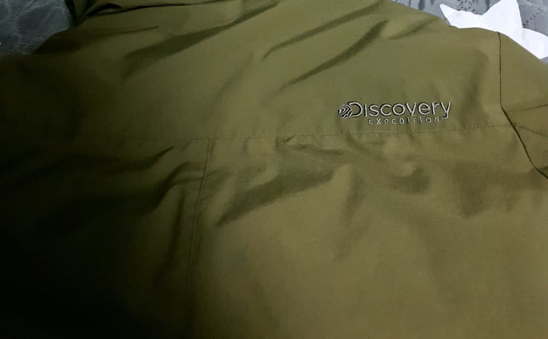 디스커버리 구스다운 롱패딩 파카 카키 (L) 상품이미지5