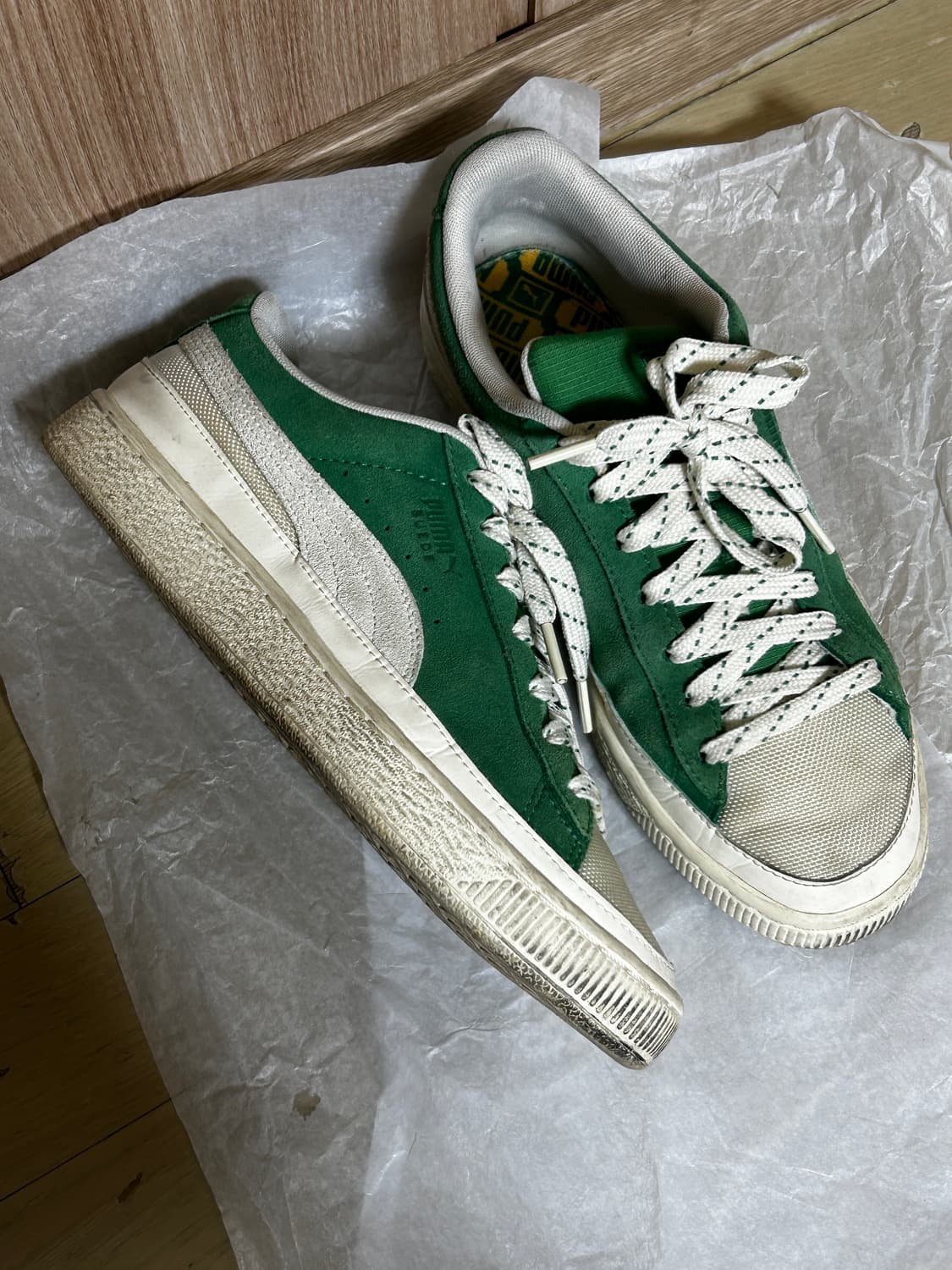 푸마 스웨이드 트레일 스니커즈 상품이미지2