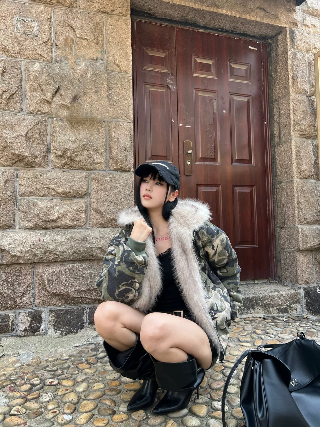 Frost Camo Fur Parka Zip 상품이미지4