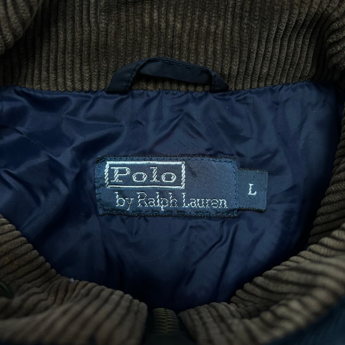 폴로 우먼스 네이비 퀼팅자켓(L) 상품이미지2