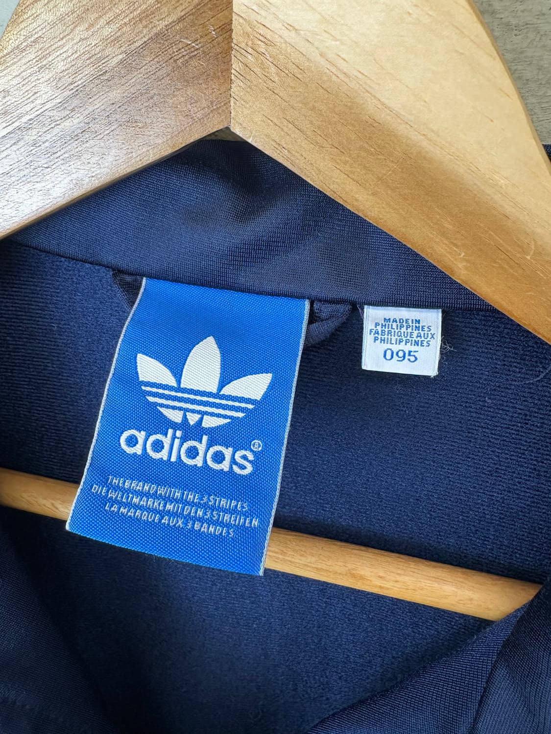 아디다스 구형 파이어버드 네이비 트랙탑 져지 상품이미지5